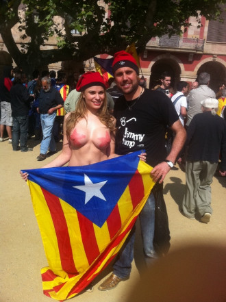 Maria Lapiedra i Jimmy Jump, per la independència