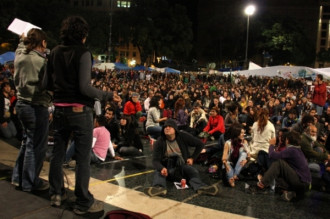 Els 'indignats' de Barcelona deixaran de dormir a la plaça aquesta setmana