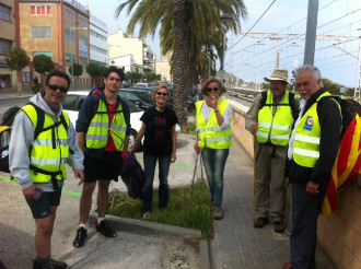 #marxaforapeatges @jcasadella57 i la Marta d'Anglès a ABERTIS