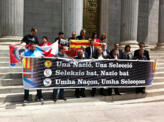Catalans, bascos i gallecs reclamen Seleccions pròpies al Congrés dels Diputats de Madrid