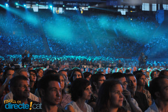 El Palau Sant Jordi ple pel Concert Cançons Contra la Sida
