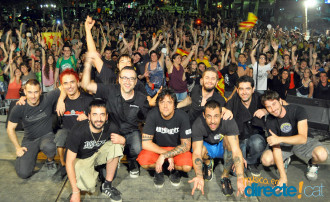 Concert d'Obrint Pas per obrir el Festival de la Porta Ferrada a Sant Feliu de Guíxols