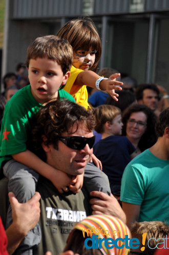 El públic més petit gaudint de la música dels més grans de Catalunya