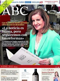 Abc: "Báñez: La notícia és bona però seguirem amb les reformes"