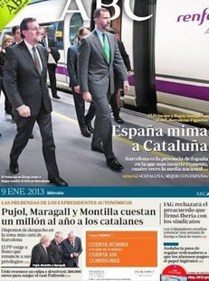 ABC: "Espanya mima Catalunya"