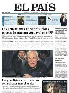 El País: "Les acusacions de sobresous opacs desfermen un vendaval al PP"