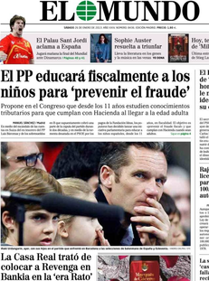 El Mundo: "El PP educarà fiscalment els nens per 'evitar el frau'"