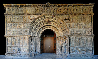 La portalada del Monestir de Ripoll inicia el camí per ser Patrimoni Mundial de la UNESCO, el "Nobel" a la conservació