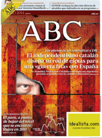 L'ABC reconeix el joc brut d'Espanya