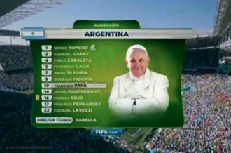 El Papa Francesc el millor de la selecció Argentina