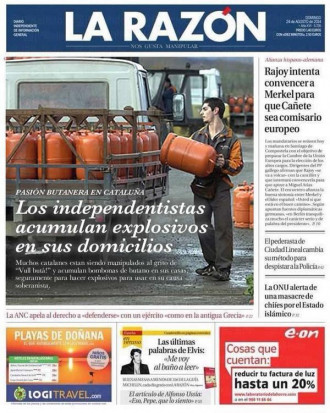La RazonFake (1) Catalans guardant noves armes