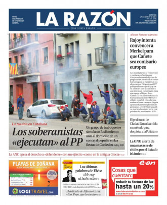 La portada real de La Razón (0) #pagaLara