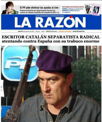 #larazonFake(8)  Quim Monzó a l'àtac @DolorsBoatella