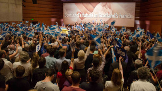 Acte de final de campanya del Yes Scotland a Perth