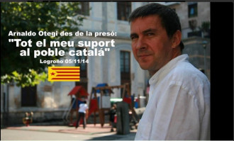 Arnaldo Otegi des de la presó: “Tot el meu suport al poble català”