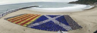 Solidaritat dels bascos amb el 9N2014