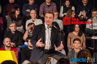 Acte de presentació d'Alfred Bosch com a cap de llista d'Esquerra Barcelona