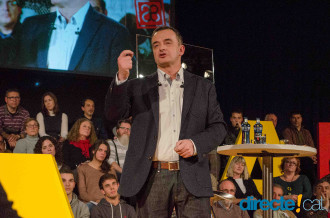 Acte de presentació d'Alfred Bosch com a cap de llista d'Esquerra Barcelona