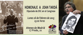 Madrid reconeix la feina de Joan Tardà