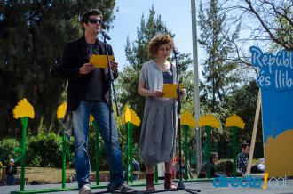Acte d'ERC "República és llibertat" al Parc de la Ciutadella