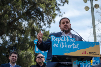 Acte d'ERC "República és llibertat" al Parc de la Ciutadella