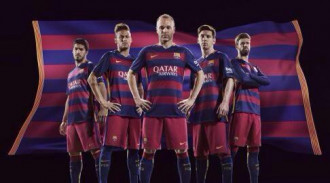 La primera samarreta del F.C. Barcelona propera temporada