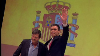 “Espanya, una, grande i libre” proclama Pedro Sánchez candidat del PSOE a les eleccions espanyoles