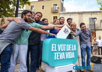Acte de "Votem Junts" de Junts pel Sí a Sant Cugat del Vallès