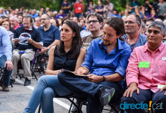 Pablo Iglesias i Joan Herrera a Mollet del Vallès