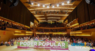 Acte CUP a l'Auditori:"Poder popular, Països Catalans, socialisme i feminisme"