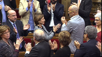 Carme Forcadell és escollida nova Presidenta del Parlament amb més vots dels esperats