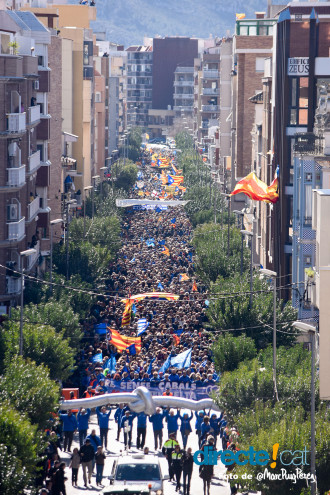 Manifestació a Amposta contra el Pla Hidrològic de la conca de l’Ebre #pde_7F