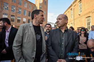 Acte "Temps de pau, vents de llibertat" amb Arnaldo Otegi