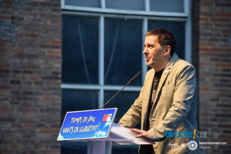 Acte "Temps de pau, vents de llibertat" amb Arnaldo Otegi