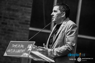 Acte "Temps de pau, vents de llibertat" amb Arnaldo Otegi