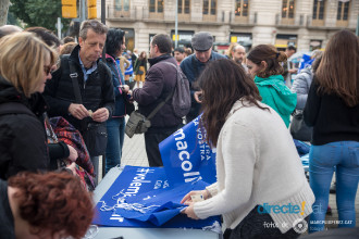 Manifestació #VolemAcollir a Barcelona