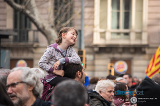 Manifestació #VolemAcollir a Barcelona