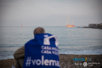 Manifestació #VolemAcollir a Barcelona