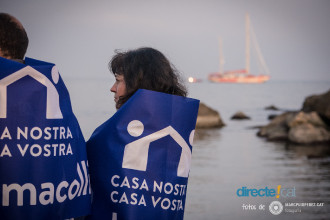 Manifestació #VolemAcollir a Barcelona