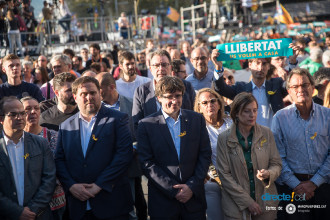 Fotogaleria de la Manifestacio de #LlibertatJordis