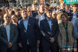 Fotogaleria de la Manifestacio de #LlibertatJordis