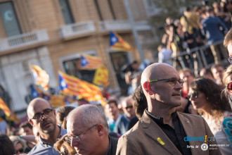 Fotogaleria de la Manifestacio de #LlibertatJordis