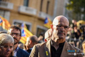 Fotogaleria de la Manifestacio de #LlibertatJordis