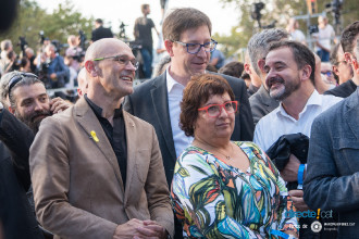 Fotogaleria de la Manifestacio de #LlibertatJordis