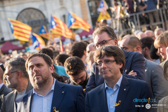 Fotogaleria de la Manifestacio de #LlibertatJordis