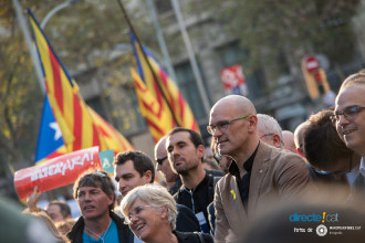 Fotogaleria de la Manifestacio de #LlibertatJordis