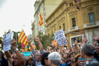 Fotogaleria de la Manifestacio de #LlibertatJordis