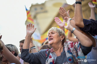 Fotogaleria de la Manifestacio de #LlibertatJordis