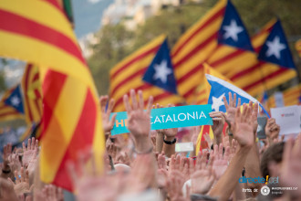 Fotogaleria de la Manifestacio de #LlibertatJordis