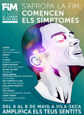 Cartell Fira de Música al Carrer de Vila-seca 2011